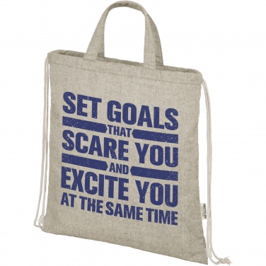 Logo trade advertising products image of: Pheebs 150 g/m² Aware™ drawstring bag