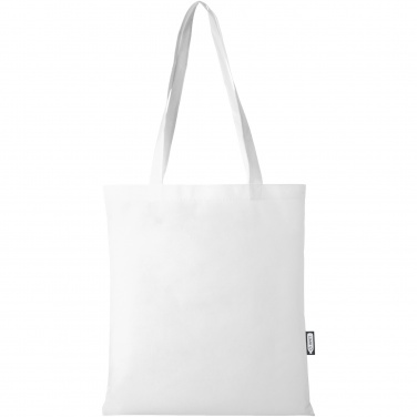 Logo trade advertising products picture of: Zeus GRS recycled non-woven convention tote bag 6L