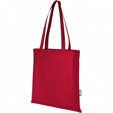 Logo trade promotional items picture of: Zeus GRS recycled non-woven convention tote bag 6L