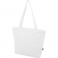 Panama GRS recycled zippered tote bag 20L, White