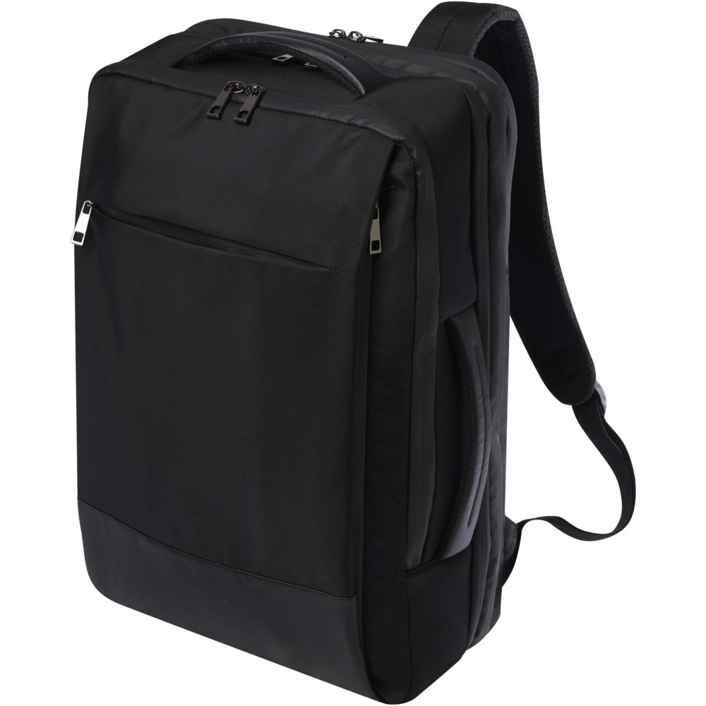 Logotrade advertising product image of: Expedition Pro 17" GRS recycled expandable laptop backpack 35L