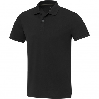 Logotrade promotional gift picture of: Emerald short sleeve unisex Aware™ recycled polo