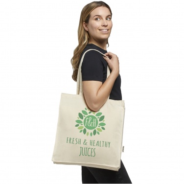 Logo trade promotional giveaways image of: Odessa 220 g/m² recycled tote bag