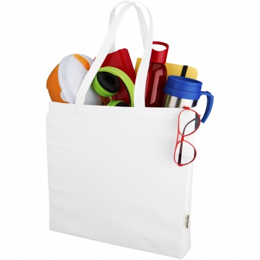 Logo trade promotional merchandise picture of: Odessa 220 g/m² recycled tote bag