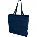 Odessa 220 g/m² recycled tote bag, Navy