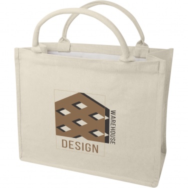 Logo trade promotional merchandise image of: Page 500 g/m² Aware™ recycled book tote bag