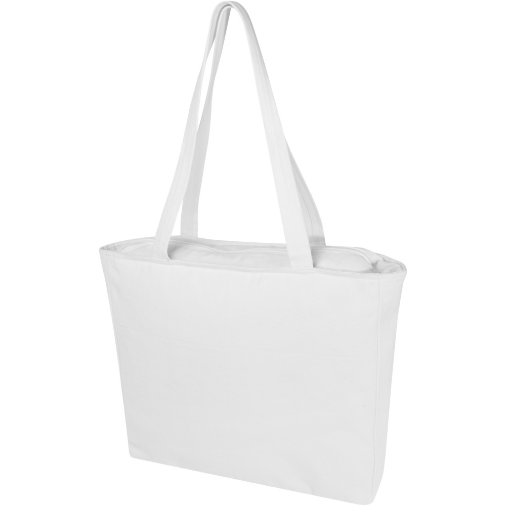 Logotrade promotional item image of: Weekender 500 g/m² Aware™ recycled tote bag