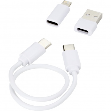 Logo trade promotional item photo of: Whiz recycled plastic modular charging cable 