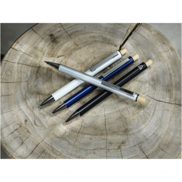 Logotrade advertising products photo of: Cyrus recycled aluminium ballpoint pen (blue ink)