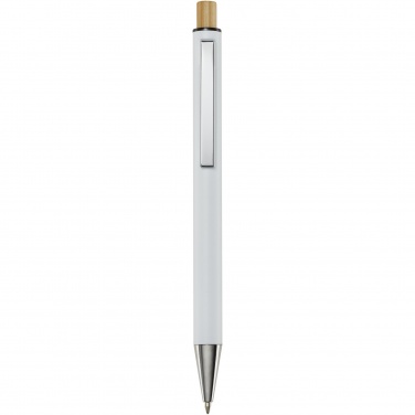 Logotrade corporate gift picture of: Cyrus recycled aluminium ballpoint pen (blue ink)