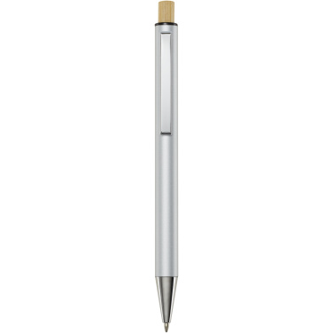 Logotrade corporate gift image of: Cyrus recycled aluminium ballpoint pen (black ink)