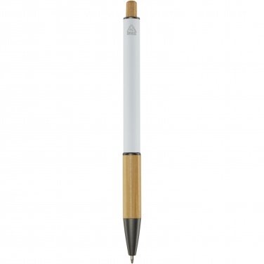 Logo trade promotional merchandise picture of: Darius recycled aluminium ballpoint pen