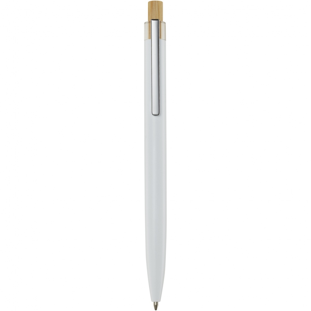 Logotrade promotional product image of: Nooshin recycled aluminium ballpoint pen  (blue ink)