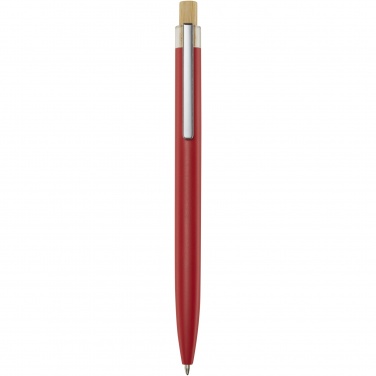 Logo trade promotional gifts image of: Nooshin recycled aluminium ballpoint pen  (blue ink)