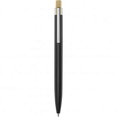 Logo trade promotional products picture of: Nooshin recycled aluminium ballpoint pen  (blue ink)