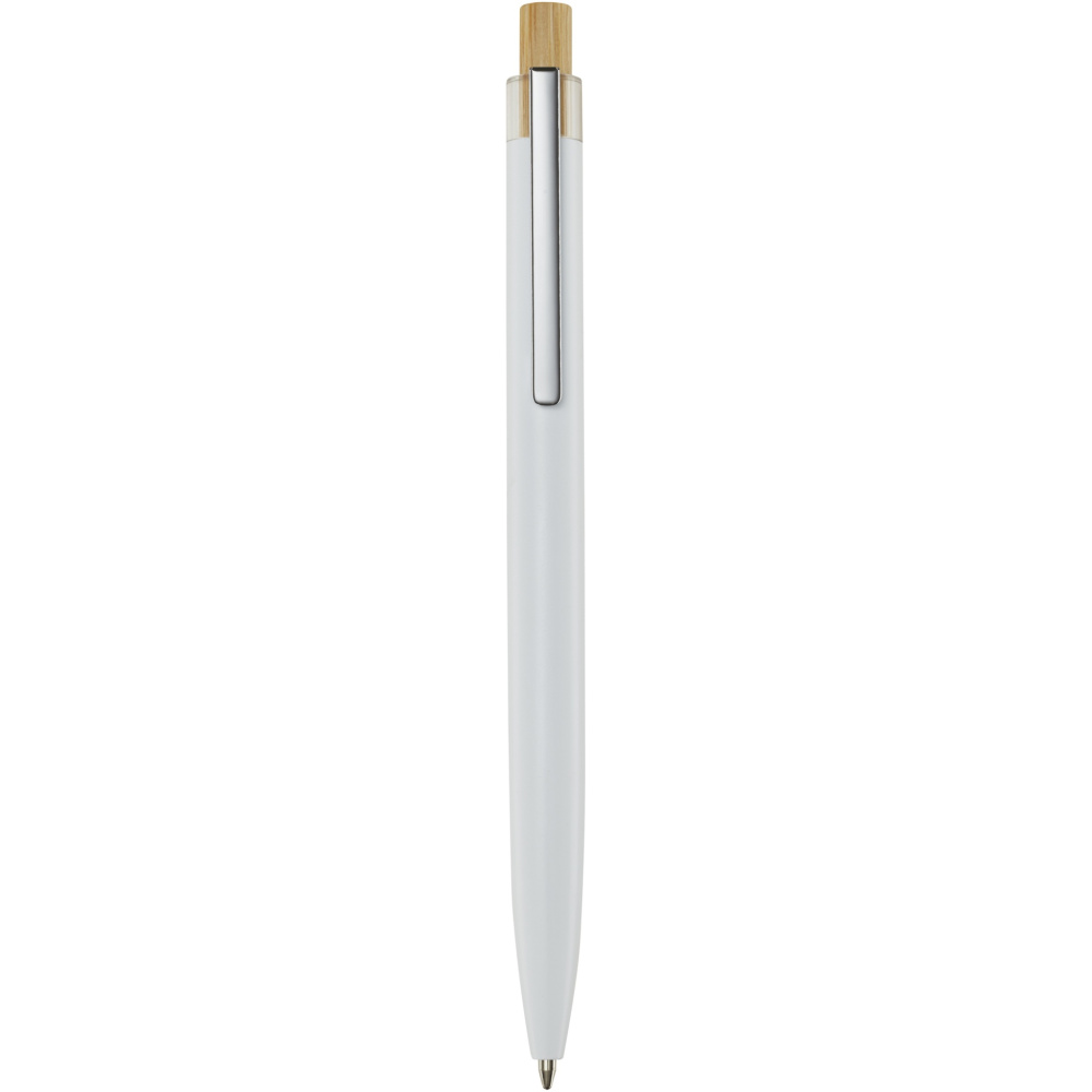 Logotrade promotional merchandise photo of: Nooshin recycled aluminium ballpoint pen (black ink)