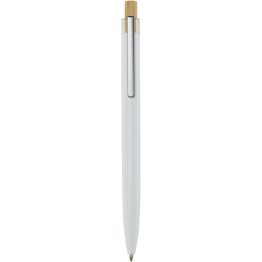 Logotrade promotional merchandise image of: Nooshin recycled aluminium ballpoint pen (black ink)