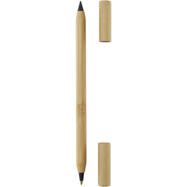 Logotrade promotional gifts photo of: Samambu bamboo duo pen