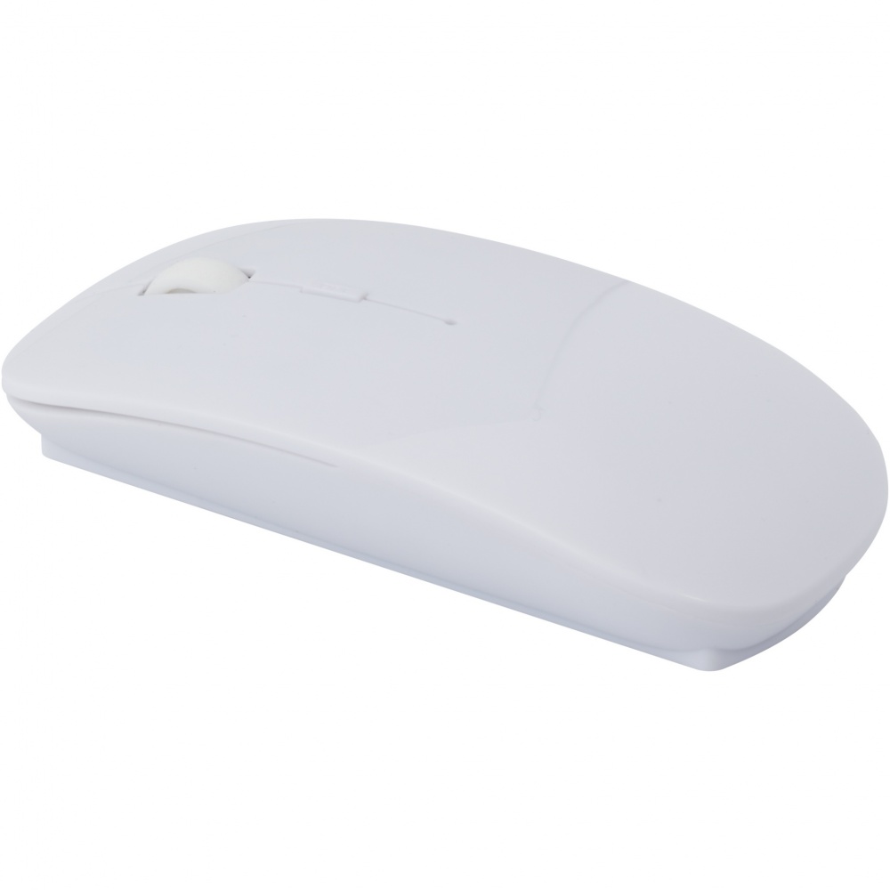 Logotrade promotional giveaway picture of: Menlo RCS recycled plastic wireless mouse 