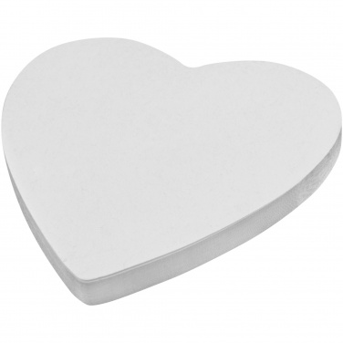 Logotrade corporate gift picture of: Sticky-Mate® heart-shaped recycled sticky notes