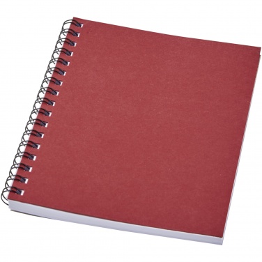 Logo trade business gift photo of: Desk-Mate® A6 colour spiral notebook