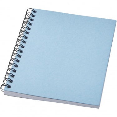 Logo trade promotional giveaway photo of: Desk-Mate® A6 colour spiral notebook