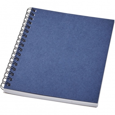 Logo trade promotional giveaways picture of: Desk-Mate® A6 colour spiral notebook