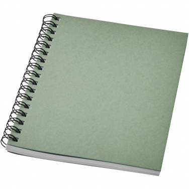 Logo trade promotional product photo of: Desk-Mate® A6 colour spiral notebook