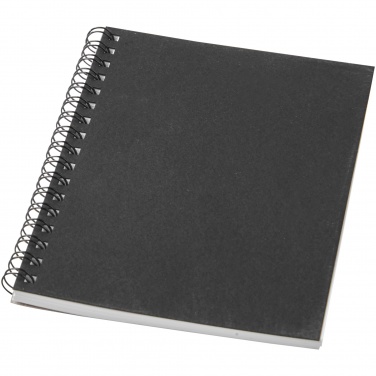 Logo trade promotional items image of: Desk-Mate® A6 colour spiral notebook