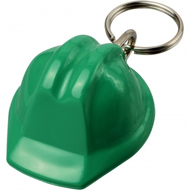 Logotrade advertising product picture of: Kolt hard hat-shaped recycled keychain