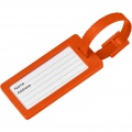 River recycled window luggage tag, Orange