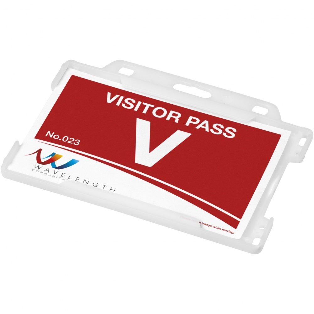 Logo trade promotional gifts picture of: Vega recycled plastic card holder