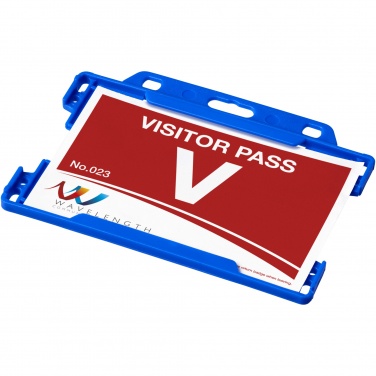 Logo trade business gifts image of: Vega recycled plastic card holder