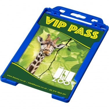 Logo trade promotional items picture of: Pierre recycled plastic card holder 