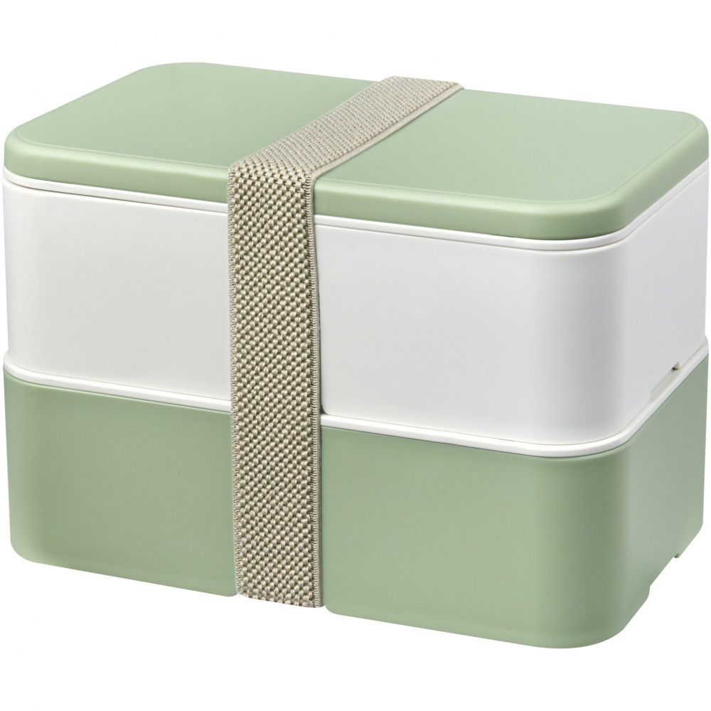 Logotrade promotional merchandise picture of: MIYO Renew double layer lunch box