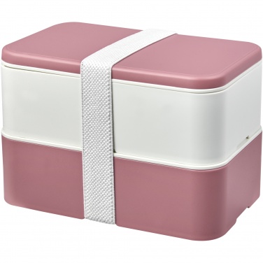 Logotrade promotional merchandise picture of: MIYO Renew double layer lunch box