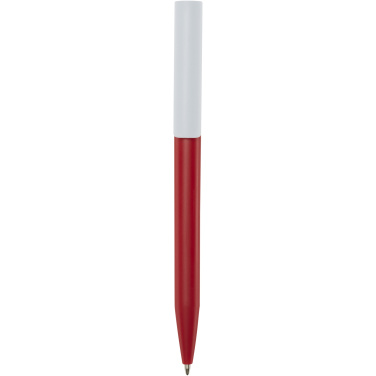 Logo trade advertising products image of: Unix recycled plastic ballpoint pen