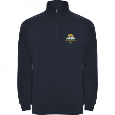 Logo trade promotional giveaways picture of: Aneto quarter zip sweater