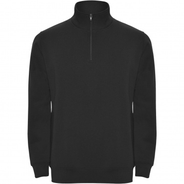 Logo trade promotional giveaways picture of: Aneto quarter zip sweater