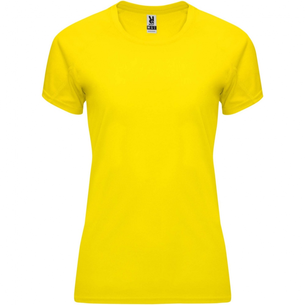 Logo trade promotional merchandise picture of: Bahrain short sleeve women's sports t-shirt