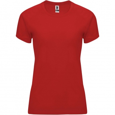 Logo trade promotional giveaways image of: Bahrain short sleeve women's sports t-shirt