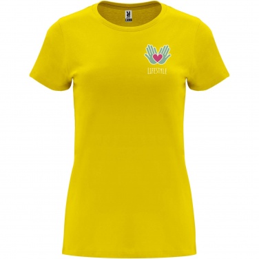 Logotrade promotional merchandise image of: Capri short sleeve women's t-shirt