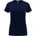 Capri short sleeve women's t-shirt, Navy Blue