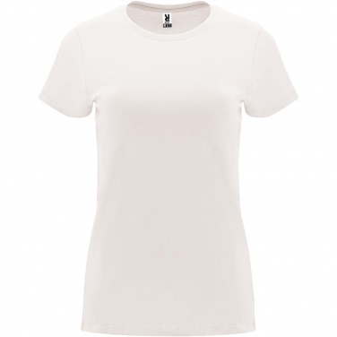 Logo trade promotional giveaways picture of: Capri short sleeve women's t-shirt