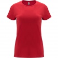 Capri short sleeve women's t-shirt, Red