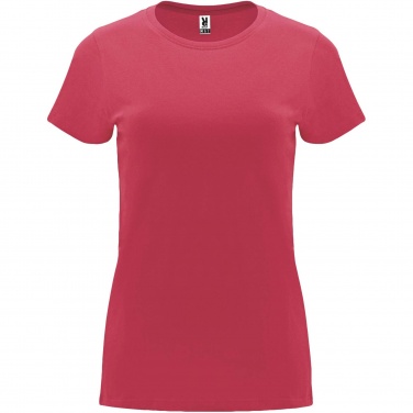 Logo trade advertising products image of: Capri short sleeve women's t-shirt