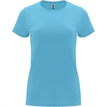 Logo trade promotional gifts image of: Capri short sleeve women's t-shirt