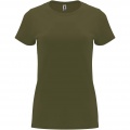 Capri short sleeve women's t-shirt, Militar Green