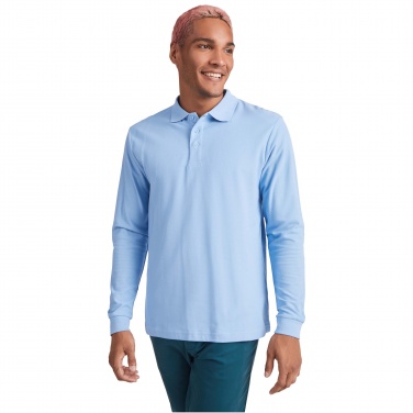 Logo trade advertising product photo of: Estrella long sleeve men's polo