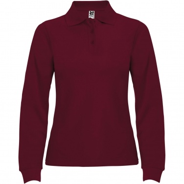 Logo trade promotional giveaways picture of: Estrella long sleeve women's polo